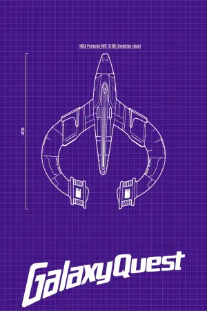 Poster to the movie "Galaxy Quest" #652630