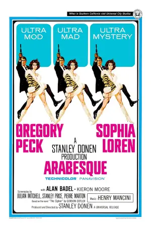 Poster to the movie "Arabesque" #902504
