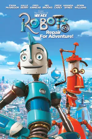 Poster to the movie "Robots" #629763