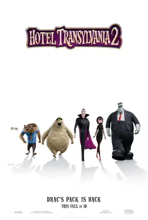 Poster to the movie "Hotel Transylvania 2" #688413