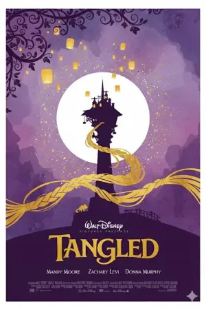 Poster to the movie "Tangled" #831259