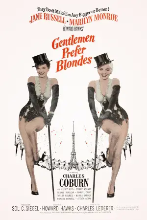 Poster to the movie "Gentlemen Prefer Blondes" #868078