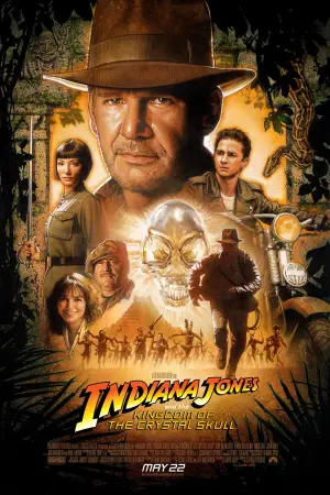 Poster to the movie "Indiana Jones and the Kingdom of the Crystal Skull" #804293