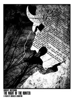 Poster to the movie "The Night of the Hunter" #149178