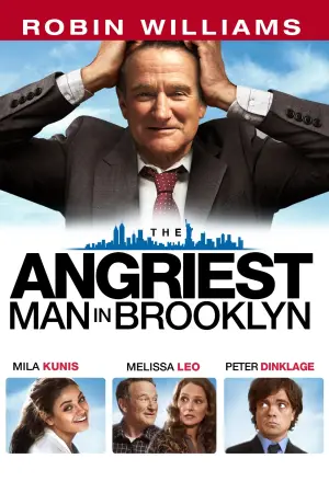 Poster to the movie "The Angriest Man in Brooklyn" #143706