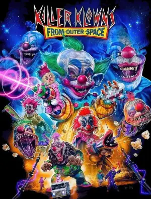 Poster to the movie "Killer Klowns from Outer Space" #878443