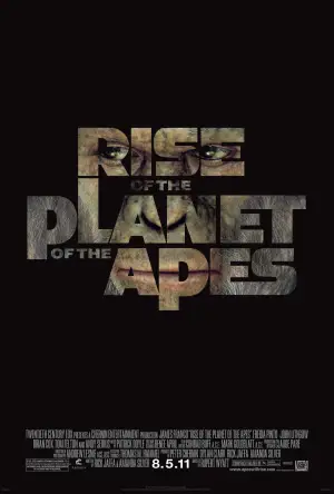 Poster to the movie "Rise of the Planet of the Apes" #598947