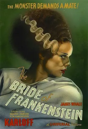 Poster to the movie "The Bride of Frankenstein" #114084