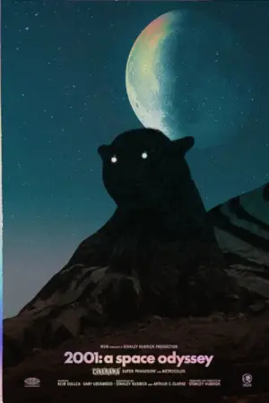 Poster to the movie "2001: A Space Odyssey" #833116