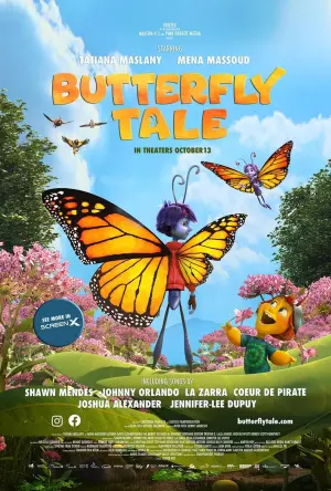 Poster to the movie "Butterfly Tale" #190810