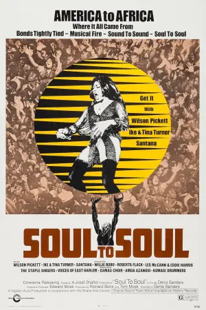 Poster to the movie "Soul to Soul" #770824