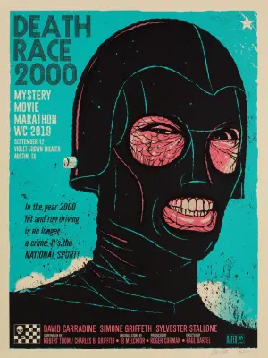 Poster to the movie "Death Race 2000" #481385