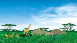 Backdrop to the movie "Kirikou and the Wild Beasts" #470294