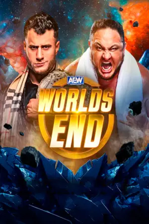 Poster to the movie "AEW Worlds End" #747469