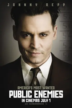 Poster to the movie "Public Enemies" #707633