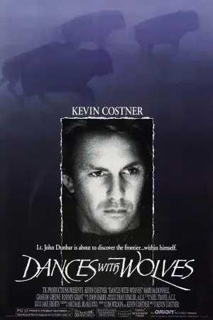 Poster to the movie "Dances with Wolves" #753211
