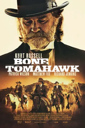 Poster to the movie "Bone Tomahawk" #691656