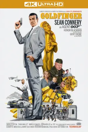 Poster to the movie "Goldfinger" #621103