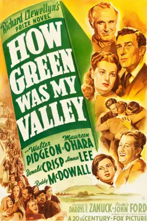 Poster to the movie "How Green Was My Valley" #230335