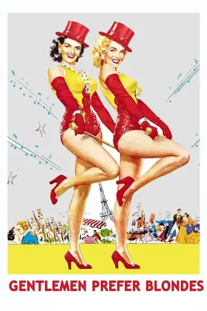 Poster to the movie "Gentlemen Prefer Blondes" #378416