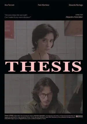 Poster to the movie "Thesis" #900277