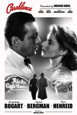 Poster to the movie "Casablanca" #914415