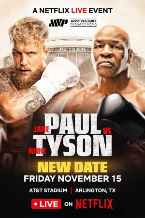 Poster to the movie "Jake Paul vs. Mike Tyson" #705931