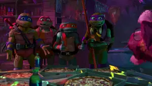 Backdrop to the movie "Teenage Mutant Ninja Turtles: Mutant Mayhem" #622605