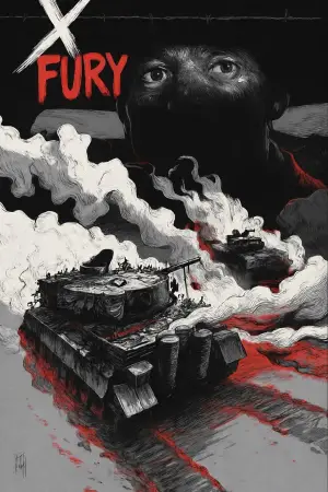 Poster to the movie "Fury" #560127