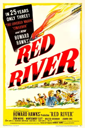 Poster to the movie "Red River" #727268