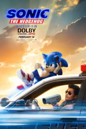 Poster to the movie "Sonic the Hedgehog" #596720