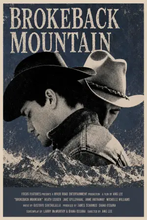 Poster to the movie "Brokeback Mountain" #836503