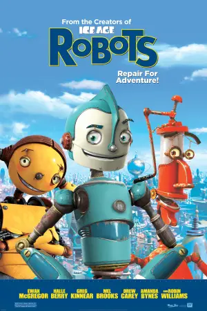 Poster to the movie "Robots" #629762