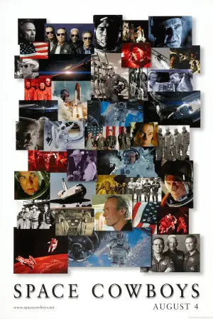 Poster to the movie "Space Cowboys" #869200