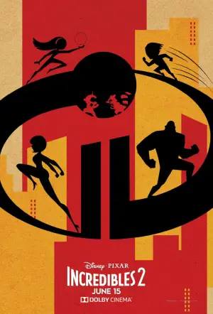 Poster to the movie "Incredibles 2" #624766