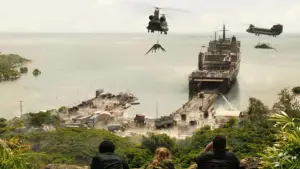 Backdrop to the movie "Jurassic World: Fallen Kingdom" #575820