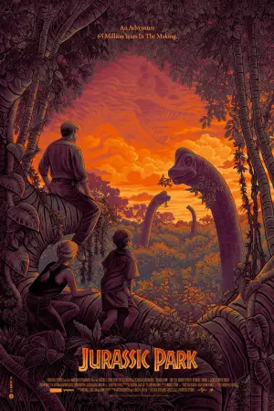 Poster to the movie "Jurassic Park" #598225