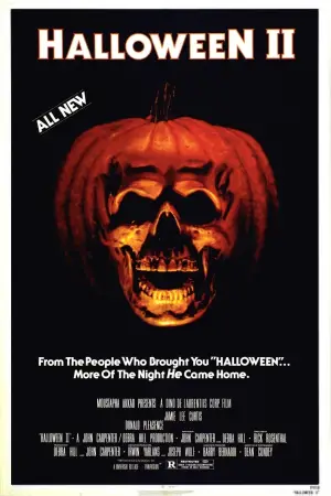 Poster to the movie "Halloween II" #709039