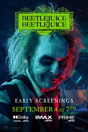 Poster to the movie "Beetlejuice Beetlejuice" #566268