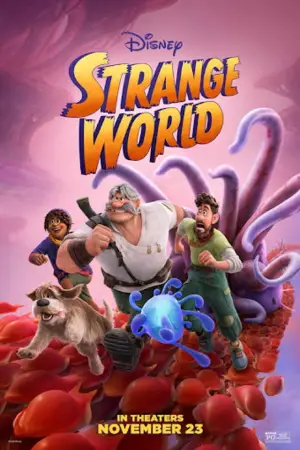 Poster to the movie "Strange World" #694488