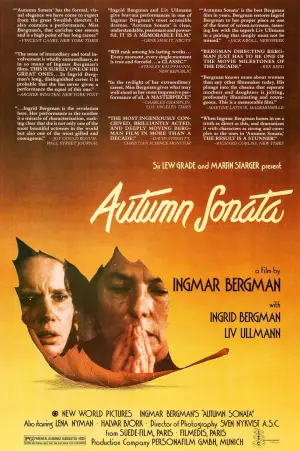 Poster to the movie "Autumn Sonata" #645094