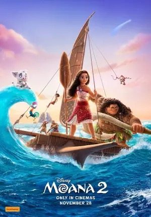 Poster to the movie "Moana 2" #547435