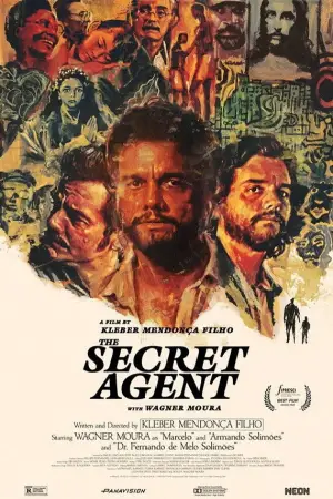 Poster to the movie "The Secret Agent" #509892