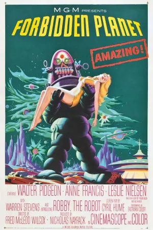Poster to the movie "Forbidden Planet" #73991