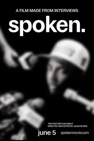 Poster to the movie "Spoken" #833690