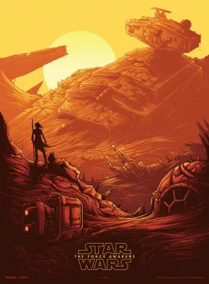 Poster to the movie "Star Wars: The Force Awakens" #577995