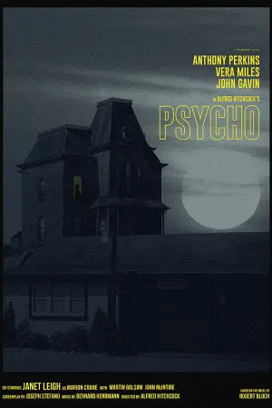 Poster to the movie "Psycho" #620195