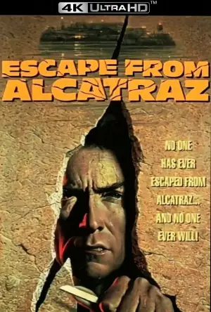 Poster to the movie "Escape from Alcatraz" #745259
