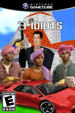 Poster to the movie "3 Idiots" #650454