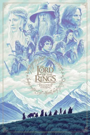 Poster to the movie "The Lord of the Rings: The Fellowship of the Ring" #515687